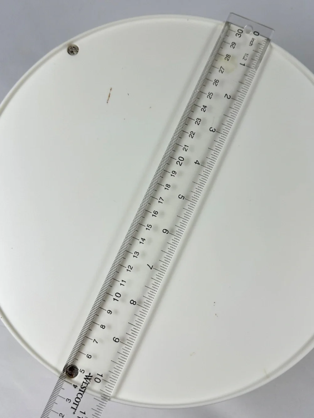 Rubbermaid 2 Tier Plastic Lazy Susan Glides without Hesitation White Vintage